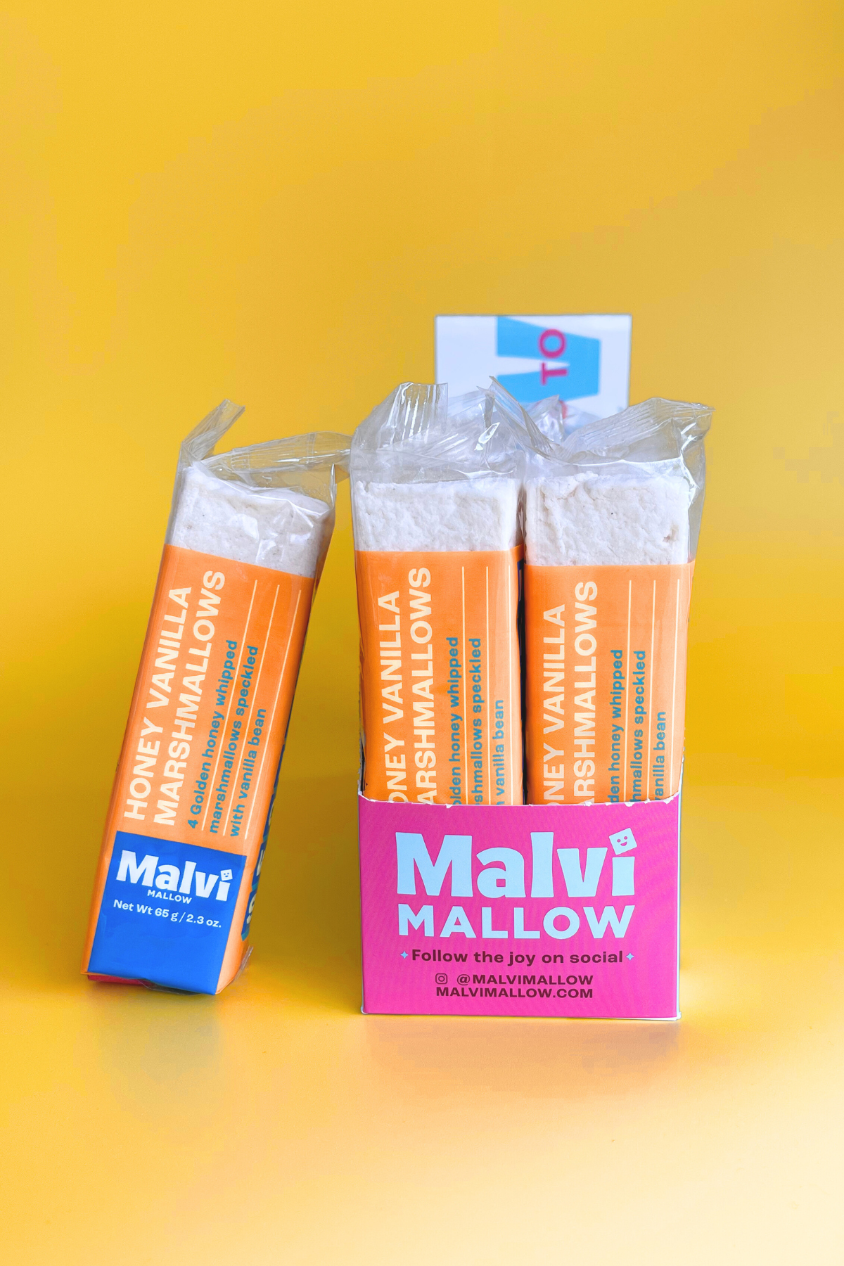 Malvi Honey Vanilla 4-Pack Marshmallows