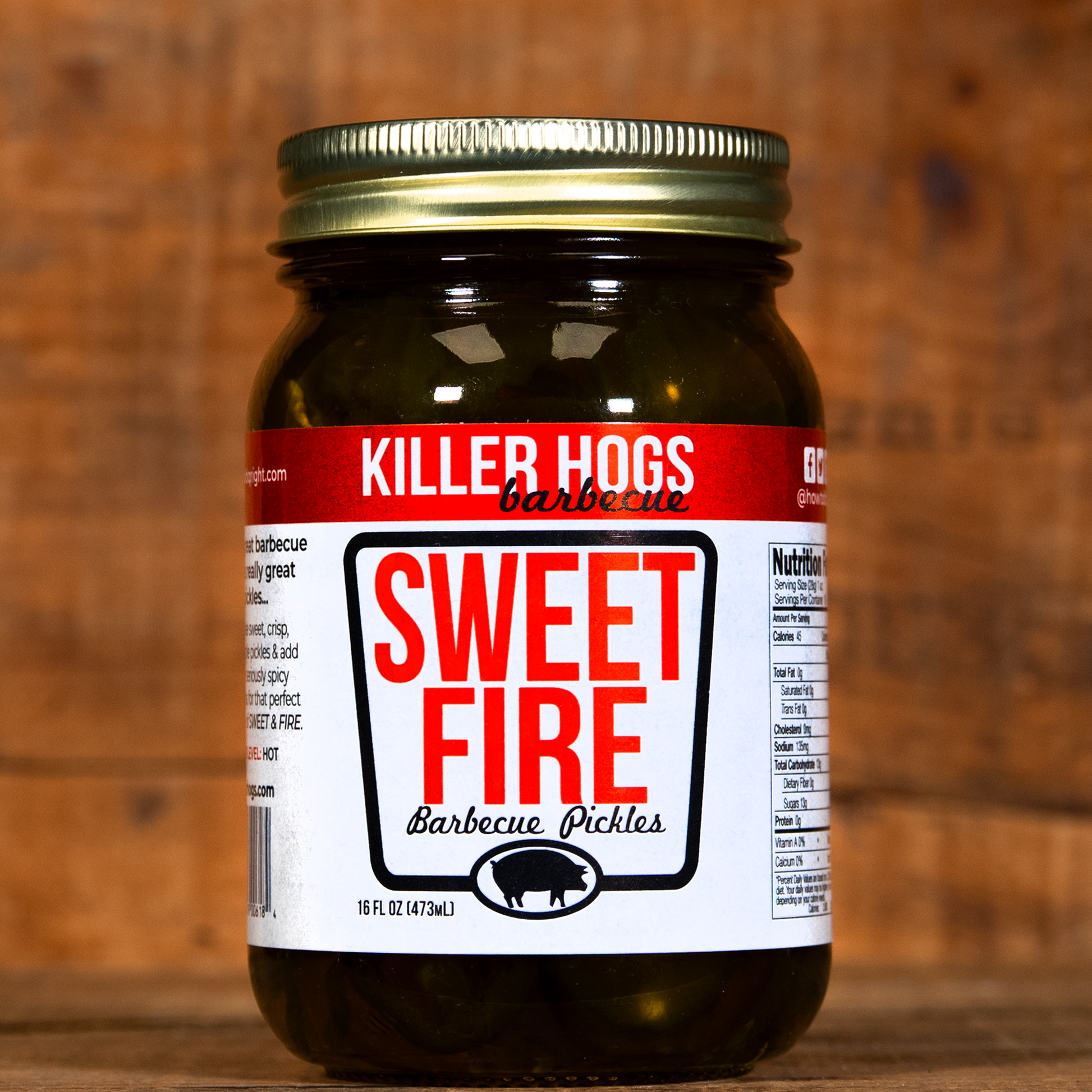 Killer Hogs Sweet Fire Pickles