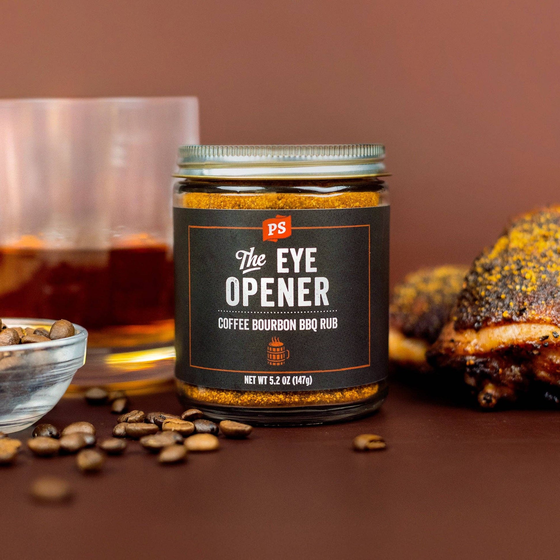 The Eye Opener - Coffee Bourbon BBQ Rub