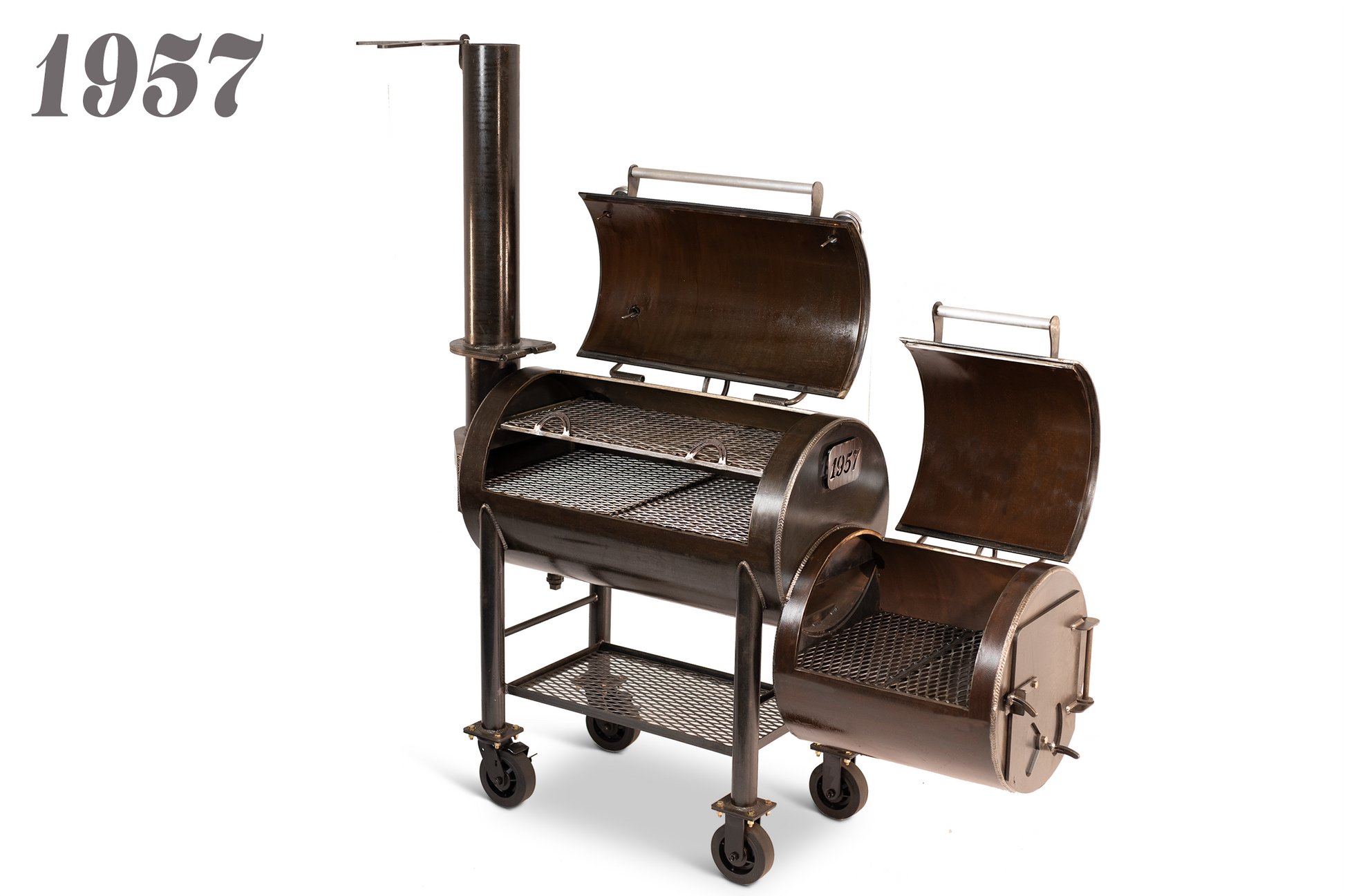 1957 Offset Smoker from Workhorse Pits
