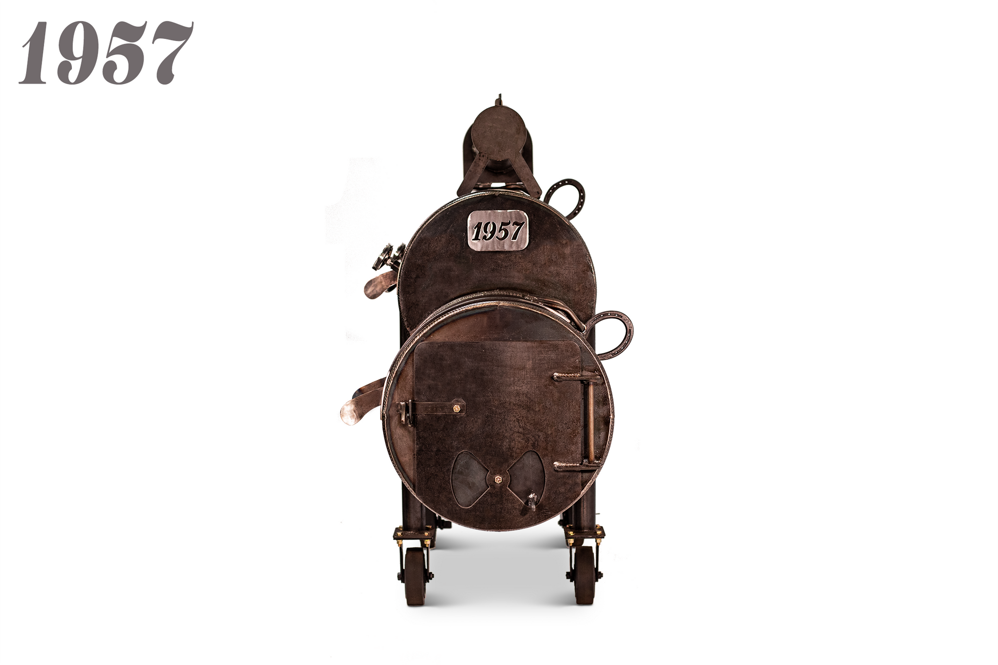 1957 Offset Smoker from Workhorse Pits