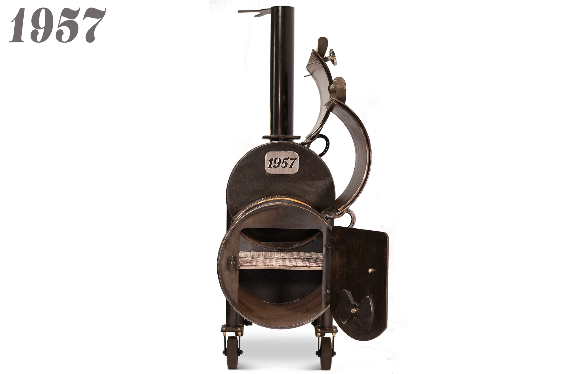 1957 Offset Smoker from Workhorse Pits