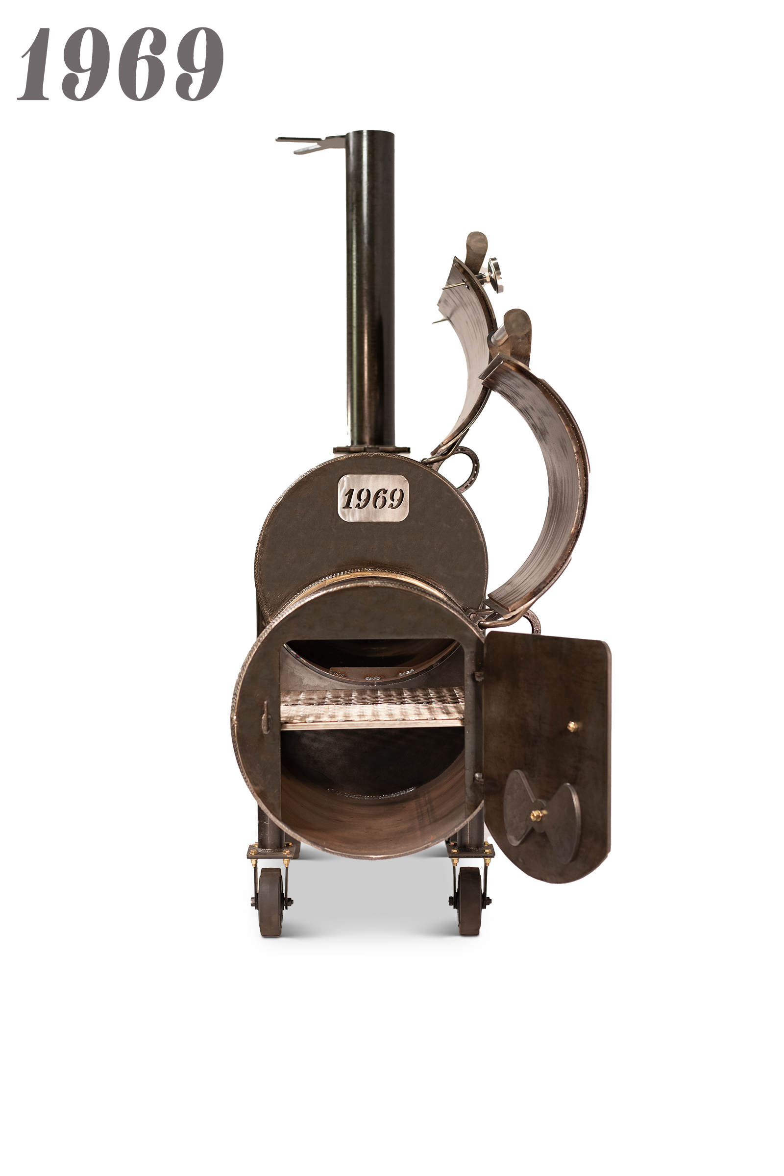 1969 Offset Smoker from Workhorse Pits