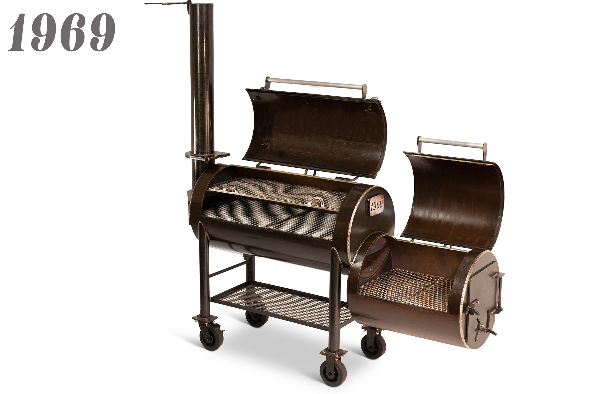1969 Offset Smoker from Workhorse Pits