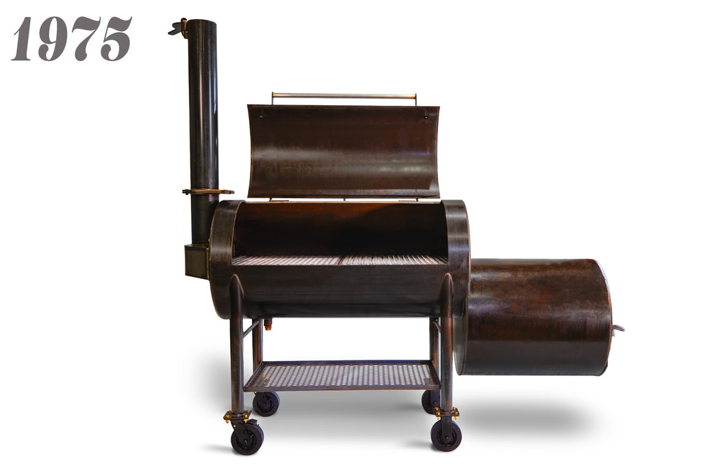 1975 Offset Smoker from Workhorse Pits