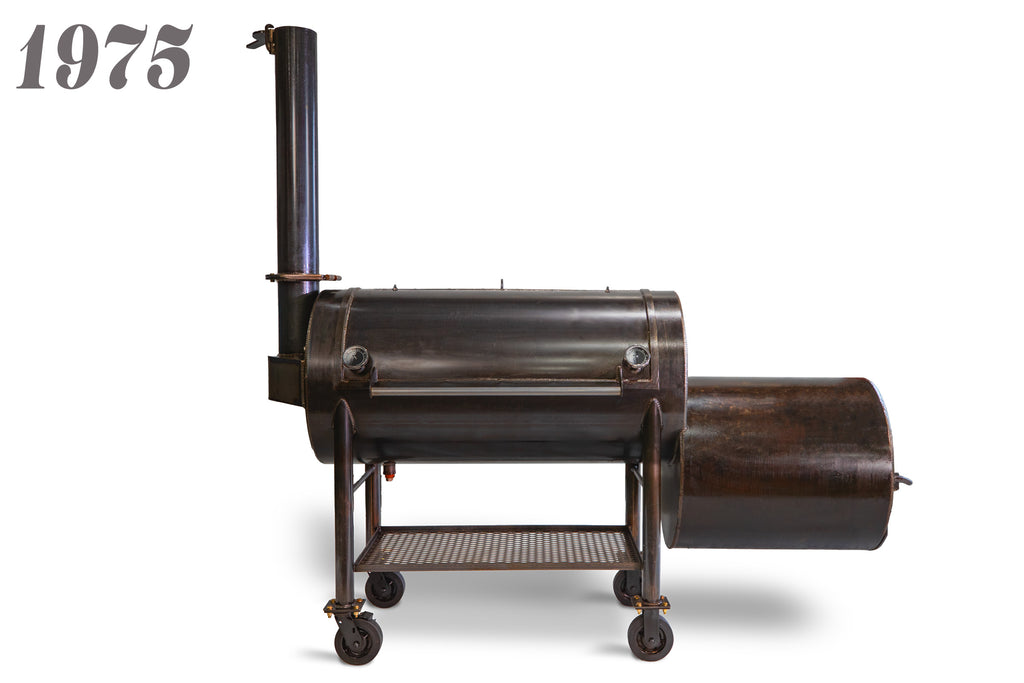 1975 Offset Smoker from Workhorse Pits