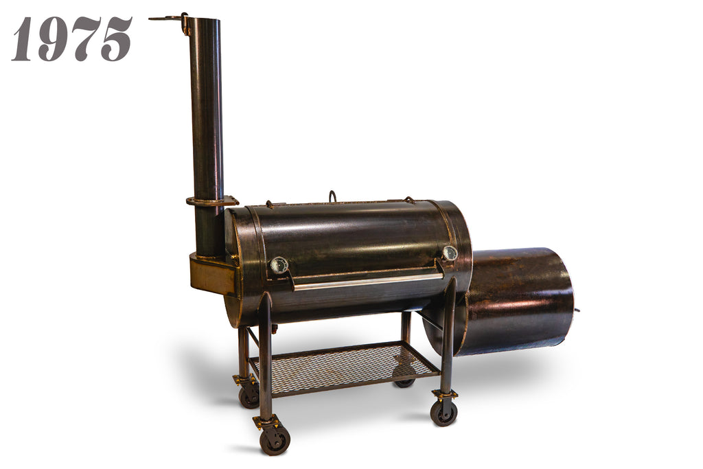 1975 Offset Smoker from Workhorse Pits