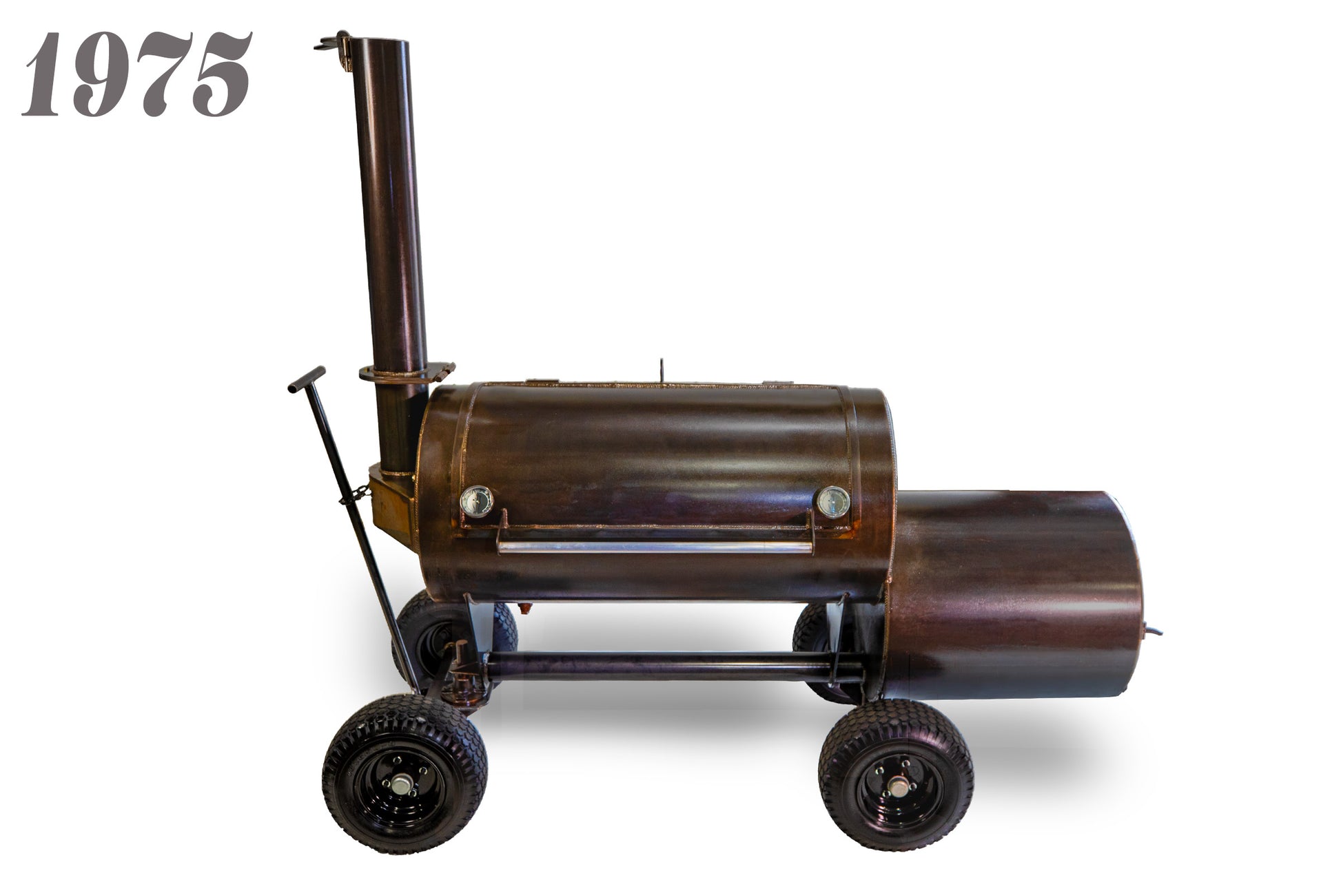 1975 Offset Smoker from Workhorse Pits