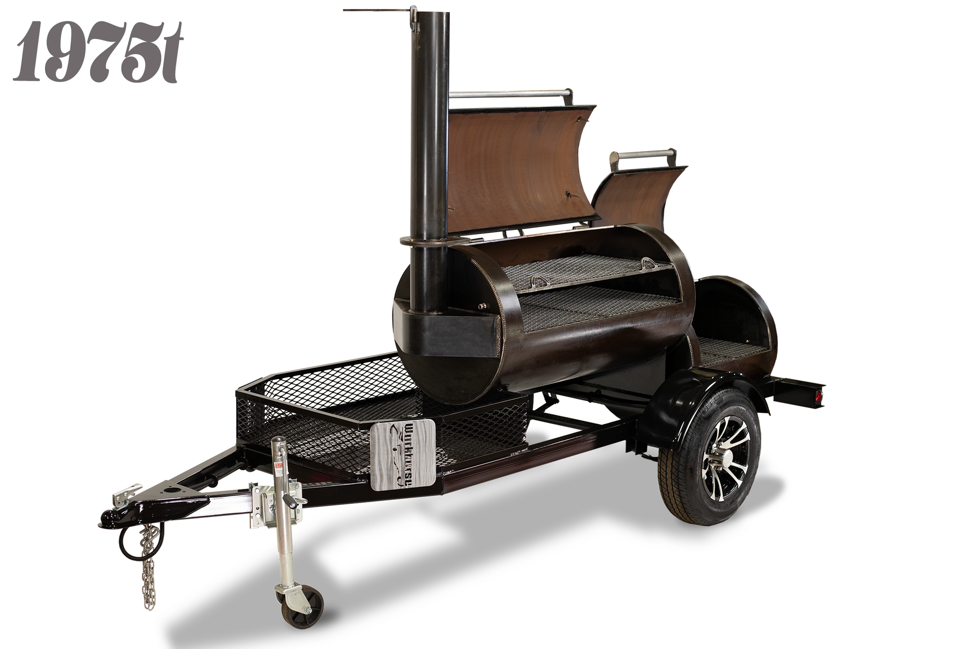 1975t Road-Worthy Offset Smoker from Workhorse Pits