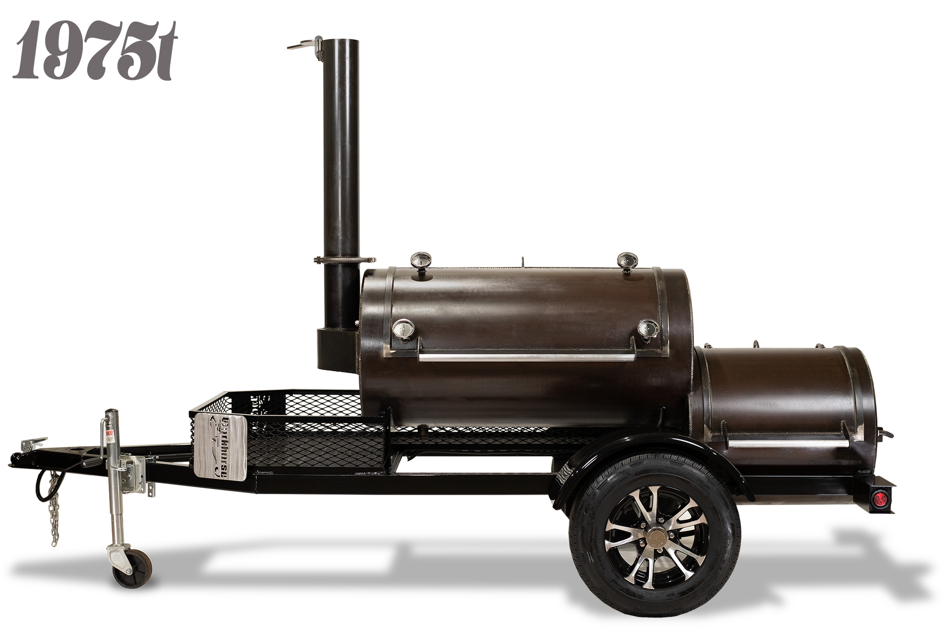 1975t Road-Worthy Offset Smoker from Workhorse Pits