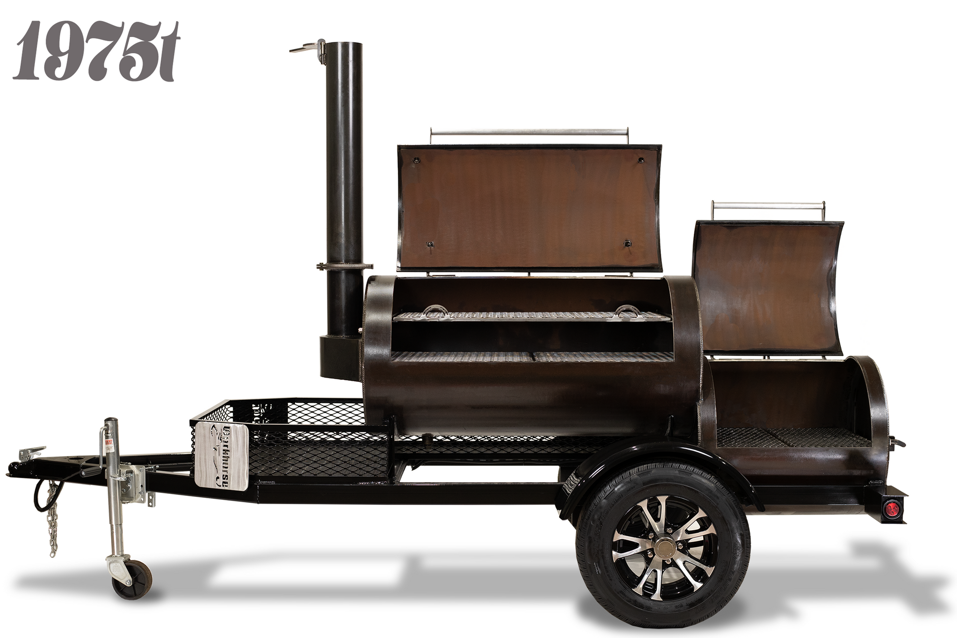 1975t Road-Worthy Offset Smoker from Workhorse Pits