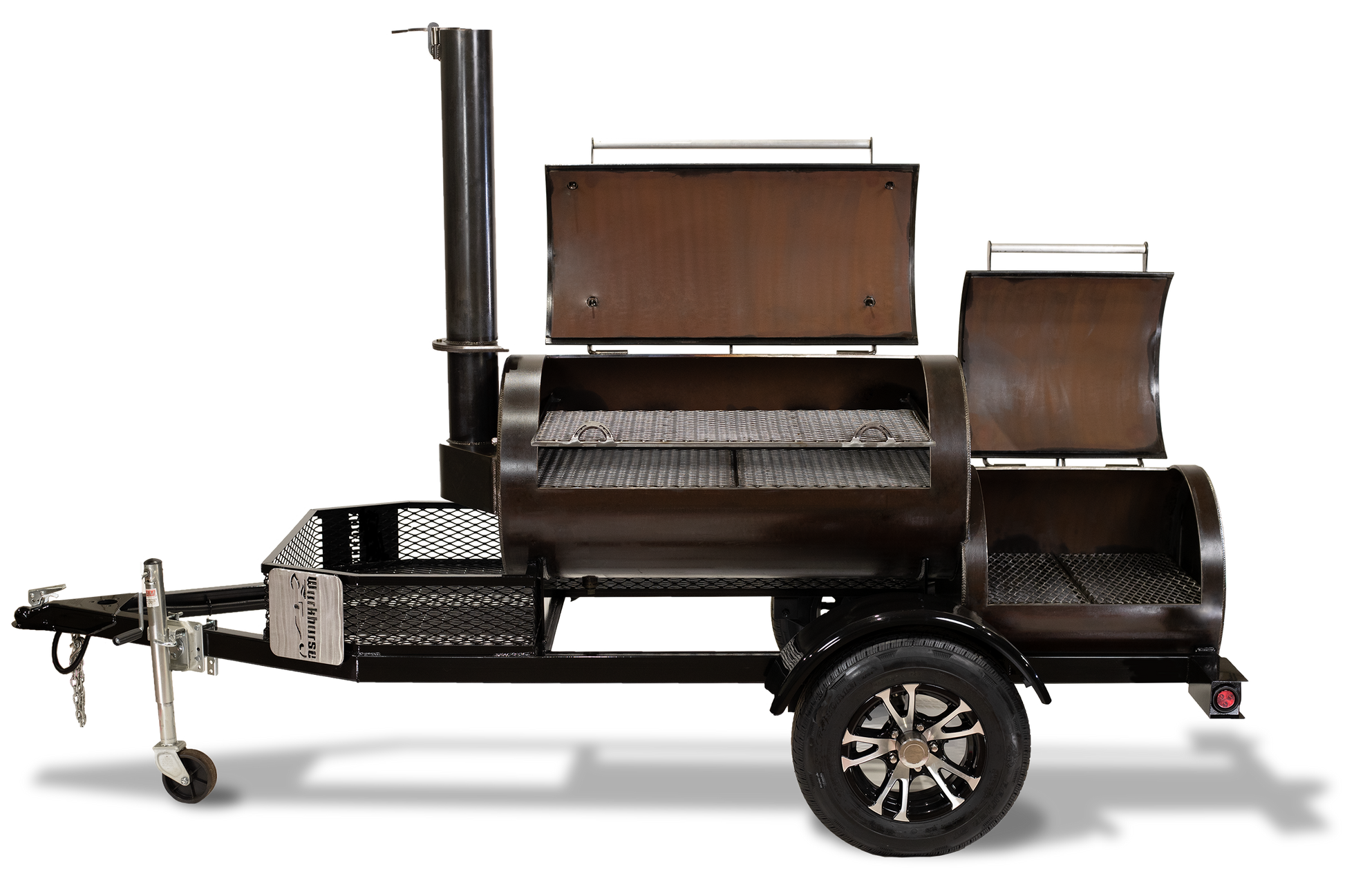 1975t Road-Worthy Offset Smoker from Workhorse Pits