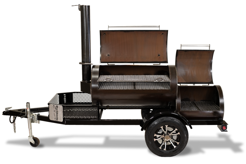 1975t Road-Worthy Offset Smoker from Workhorse Pits