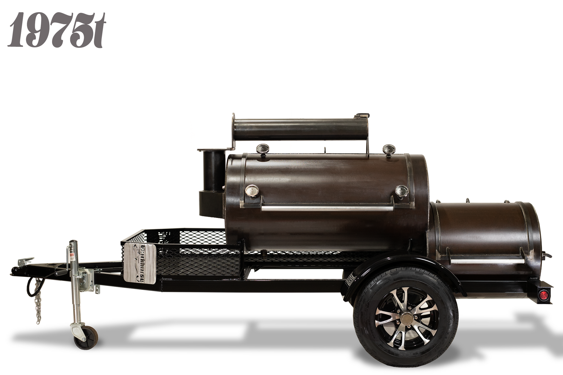 1975t Road-Worthy Offset Smoker from Workhorse Pits