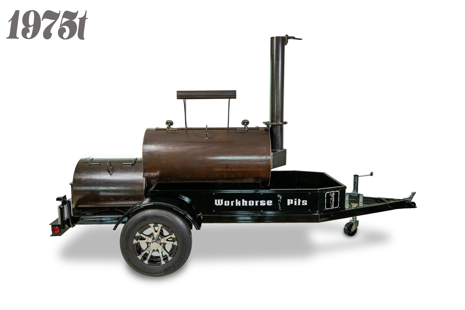 1975t Road-Worthy Offset Smoker from Workhorse Pits