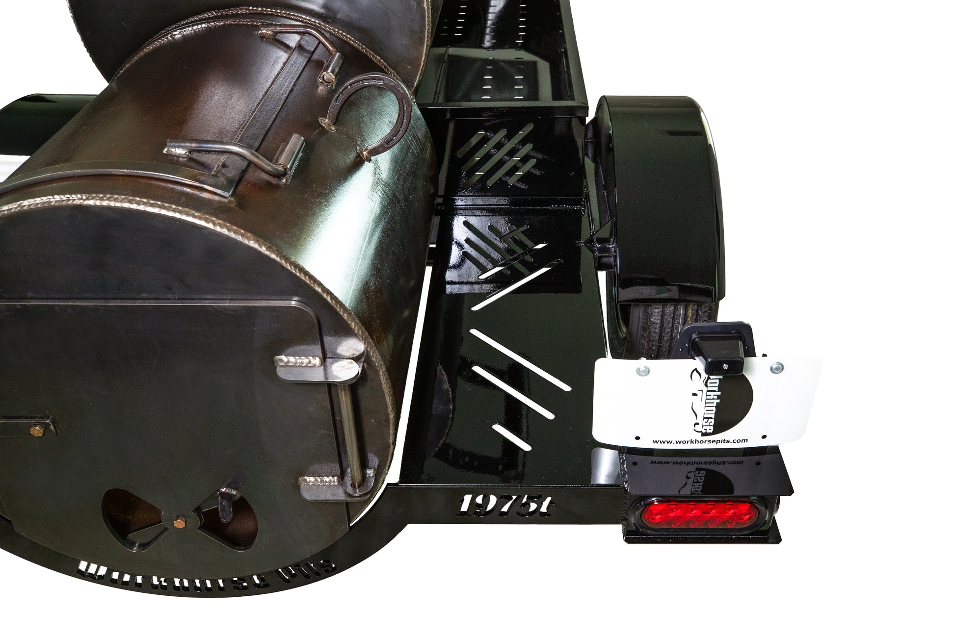 1975t Road-Worthy Offset Smoker from Workhorse Pits