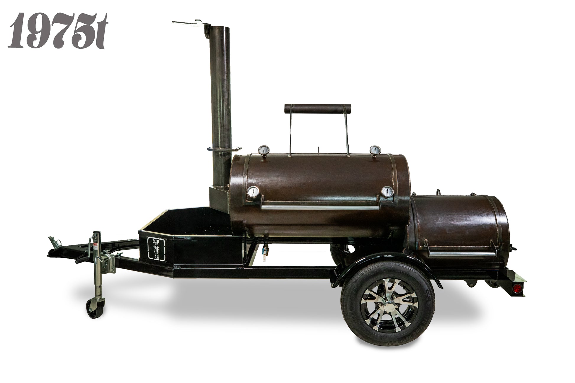 1975t Road-Worthy Offset Smoker from Workhorse Pits