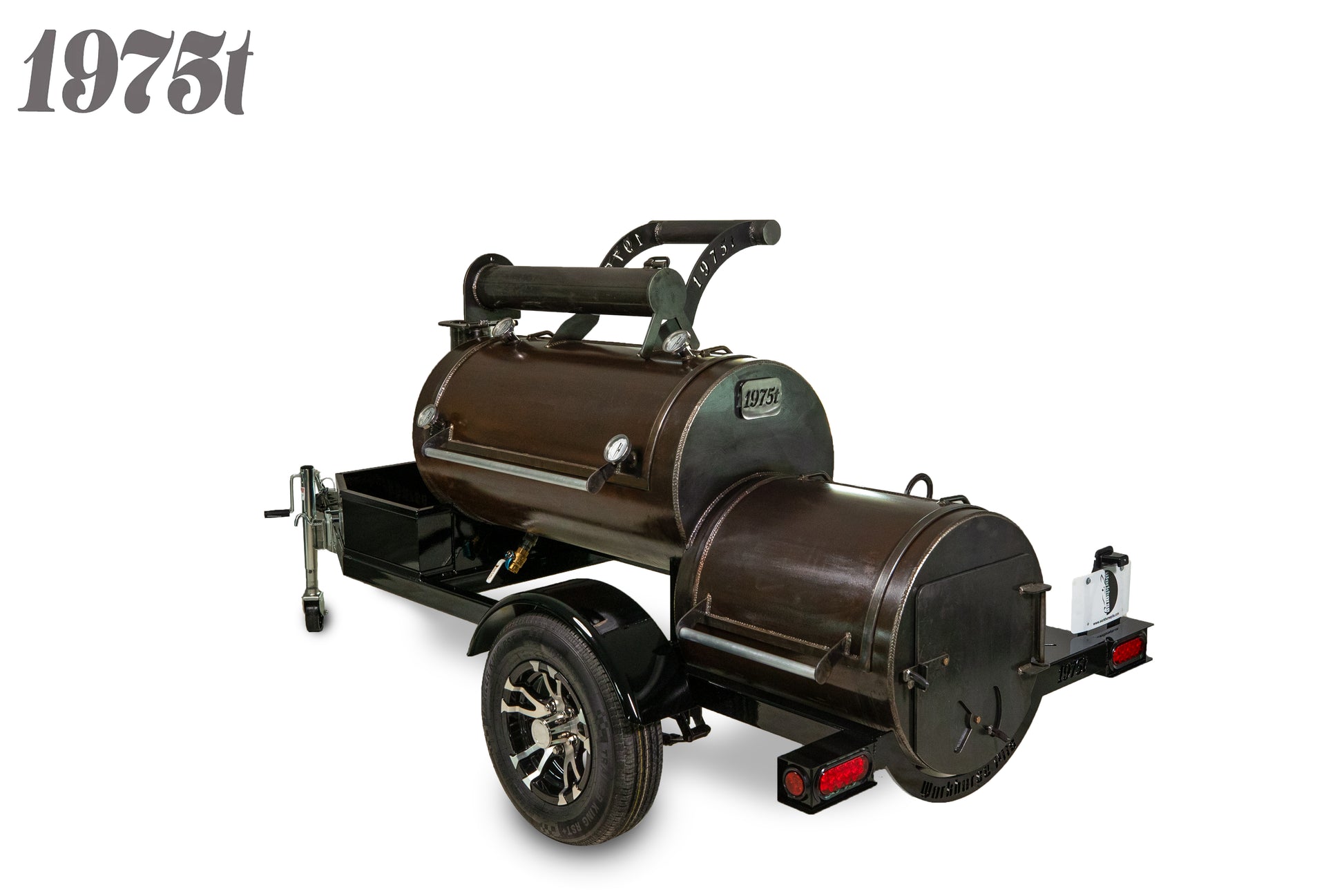 1975t Road-Worthy Offset Smoker from Workhorse Pits