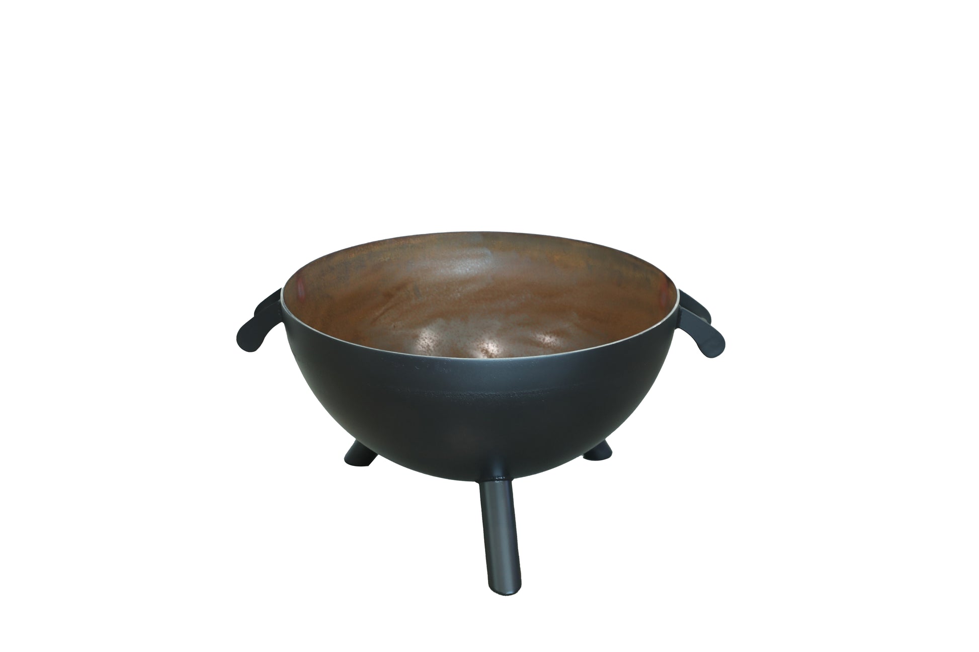30" Black Finish Cauldron Leg Base