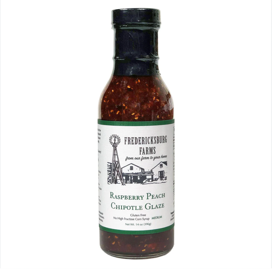 Fredericksburg Farms-Raspberry Peach Chipotle Glaze