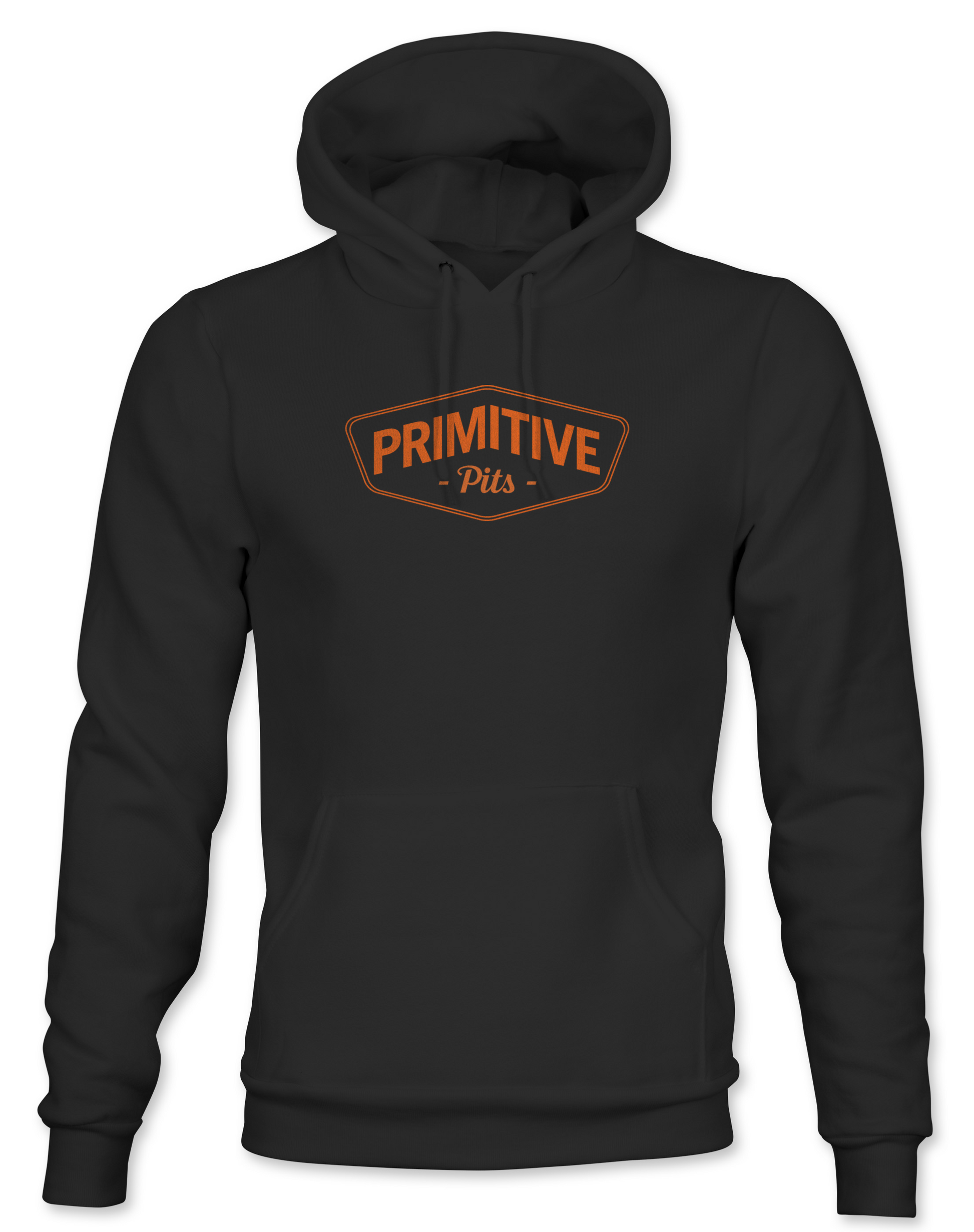 Black Primitive Pits Hoodie