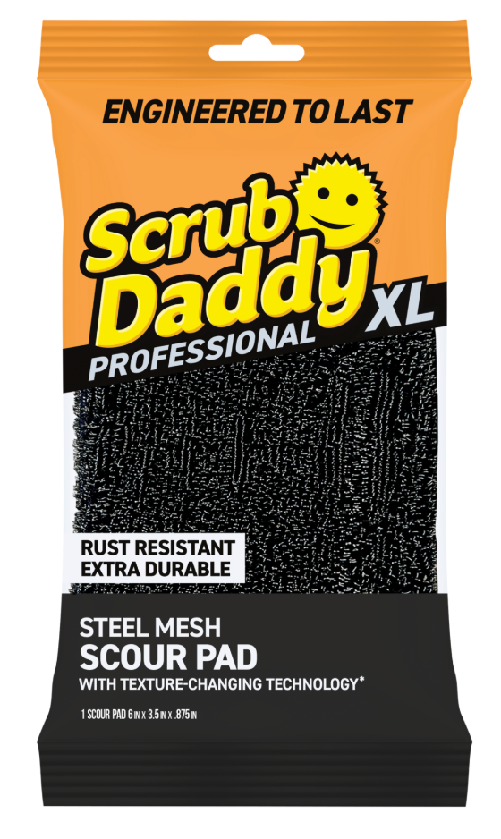 Scrub Daddy Pro XL Steel Mesh Scour Pad