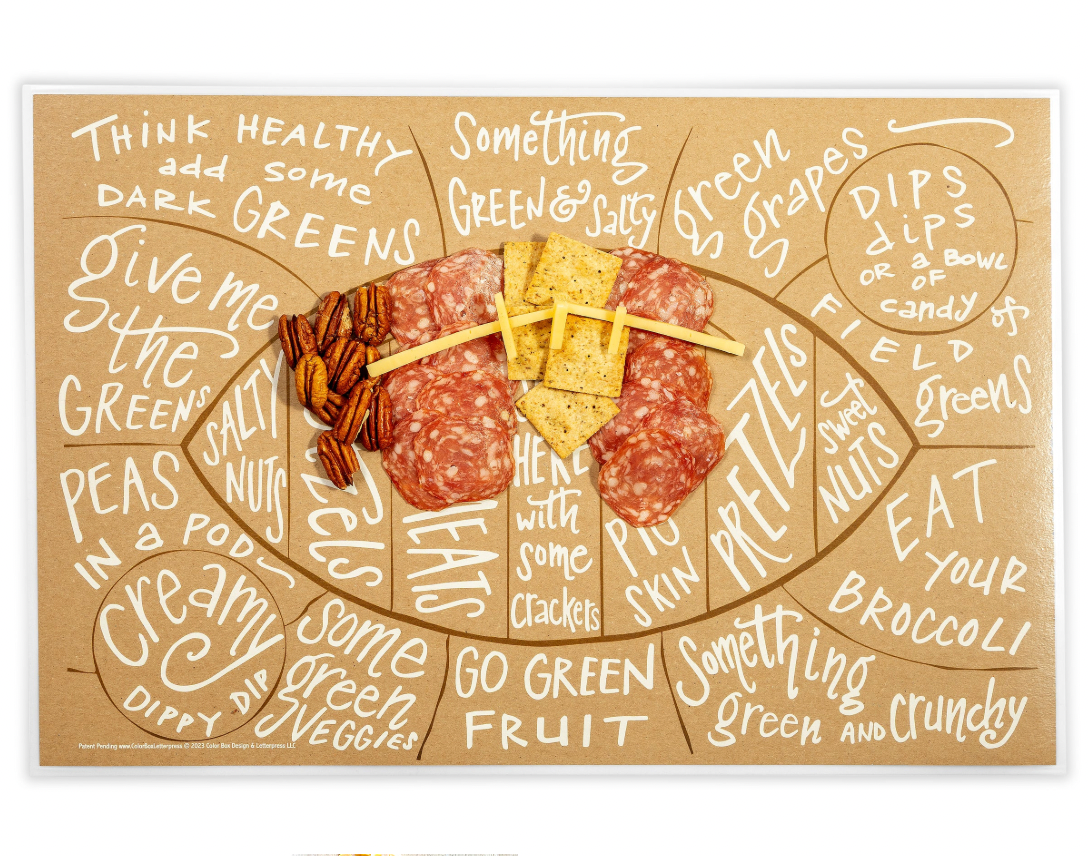 Tailgate- Charcuterie Cheat Sheet