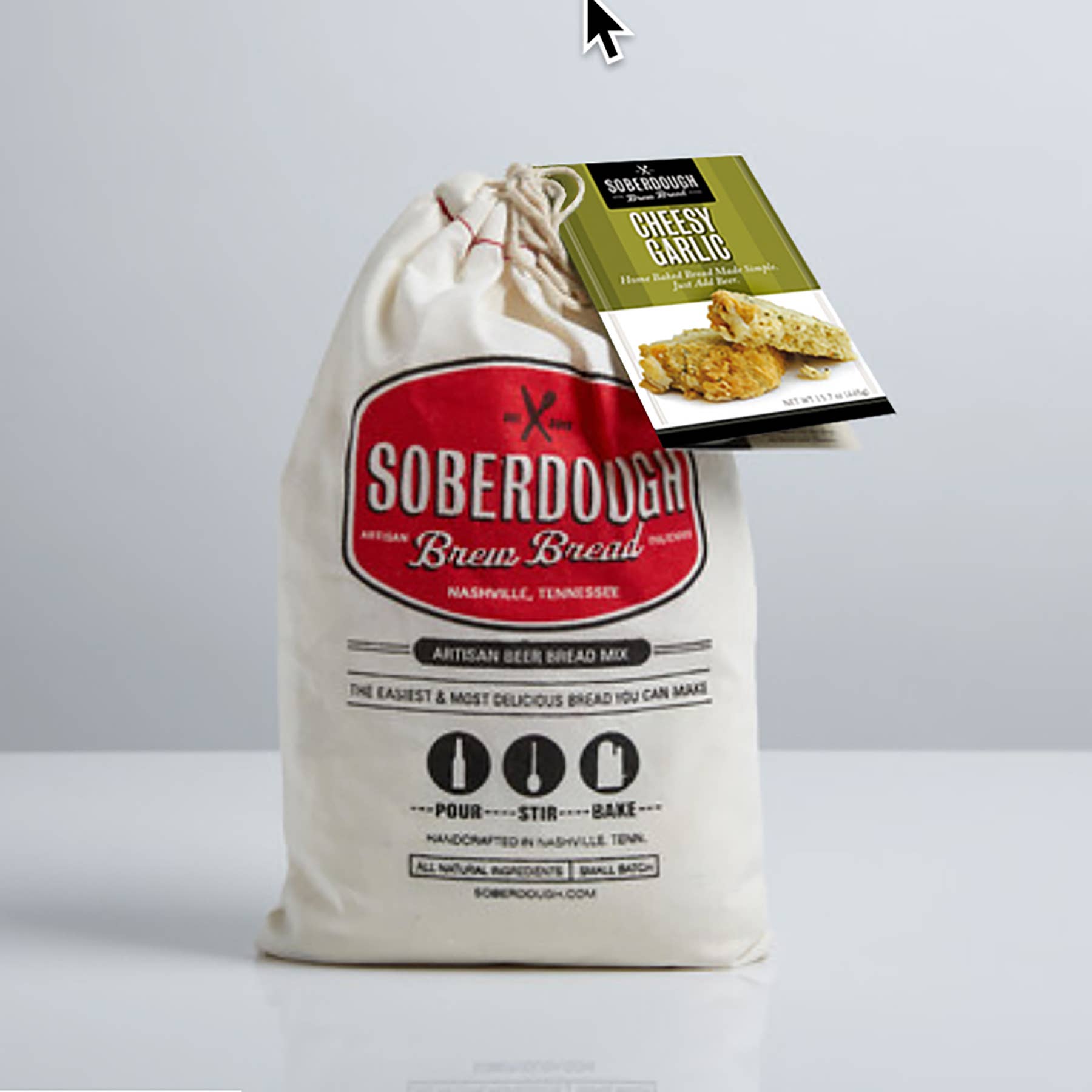 Soberdough- Cheesy Garlic