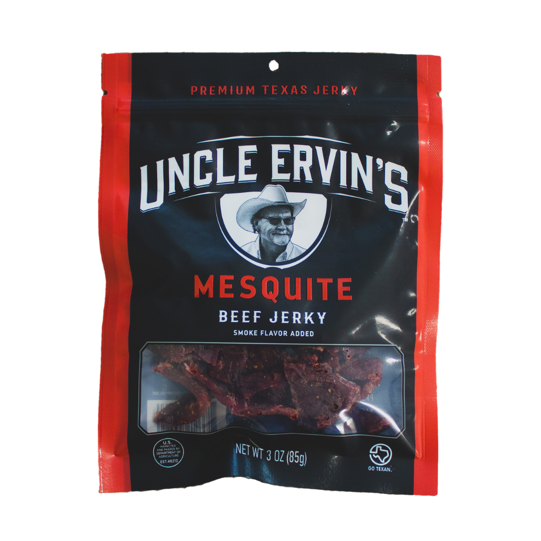 Uncle Ervin's Mesquite Beef Jerky 3 oz