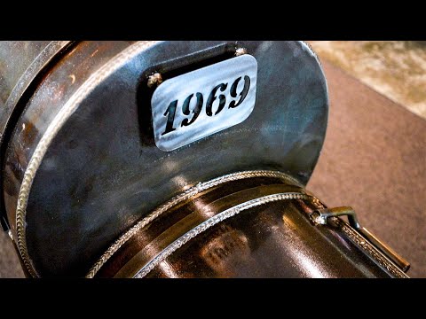 1969 Offset Smoker from Workhorse Pits